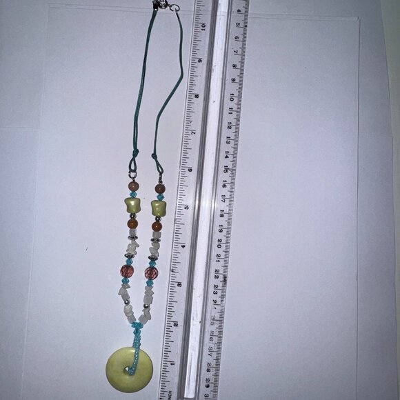 20 1/2" New Jade Necklace - Picture 1 of 16